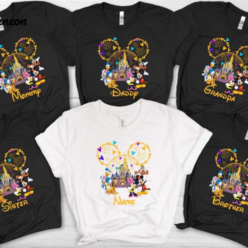 Custom Disney Shirt: Mickey Mouse Tee for Her Personalized Gift for Animal Lovers Funny Birthday Shirt