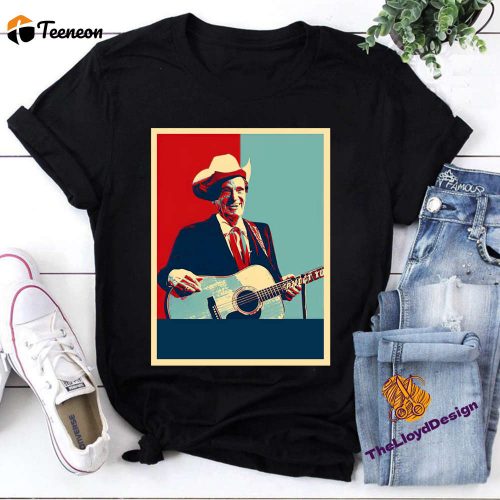 Ernest Tubb T-Shirt: Soldier s Last Letter Retro Vintage Unisex Tee – Perfect Gift for Fan