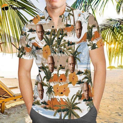 Fast and Furious Shirt: Custom Photo Hawaiian & Face Shirts for Men – Exude Style with Trendy Hawaiian Shirts