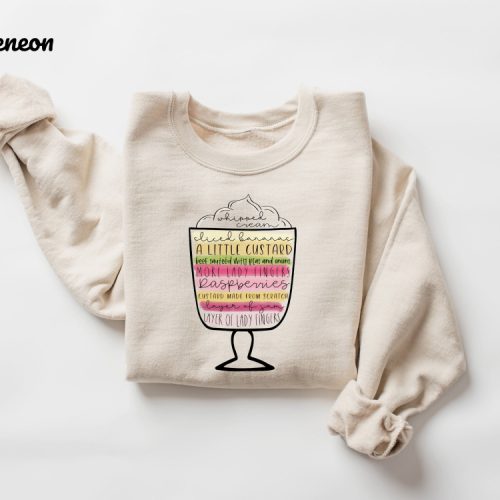 Friends English Trifle Sweatshirt: Rachel s T-Shirt for Friendsgiving & Thanksgiving