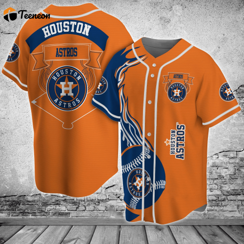 Houston Astros MLB Baseball Jersey Shirt Classic