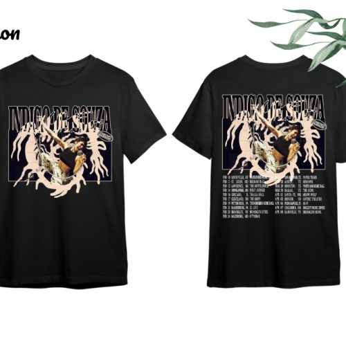 Indigo De Souza 2024 Tour Shirt: Authentic Fan Merchandise for the Ultimate Indigo De Souza Concert Experience!