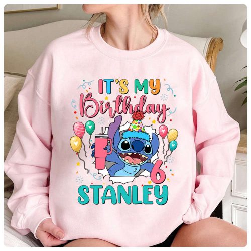 It s My Birthday Stitch Shirt: Custom Disneyland Gift for Stitch Birthday Boy Girl