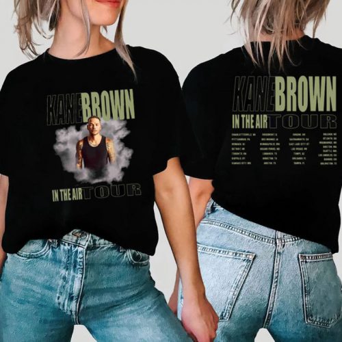 Get Ready for Kane Brown In The Air Tour 2024 with Exclusive Fan Shirt! Support Kane Brown at His 2024 Concert with our Stylish Kane Brown 2024 Concert Shirt