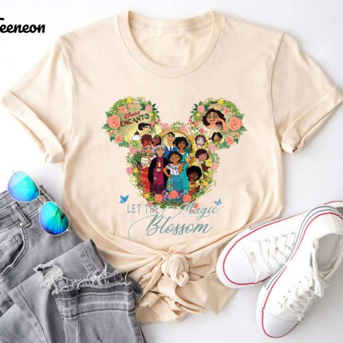 Enchanting Flower & Garden Festival Shirt Epcot Encanto Disney World Let The Magic Blossom