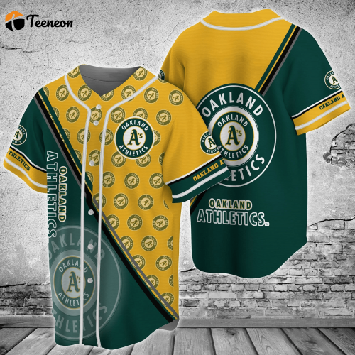 Oakland Athletics MLB Baseball Jersey Shirt for Fans