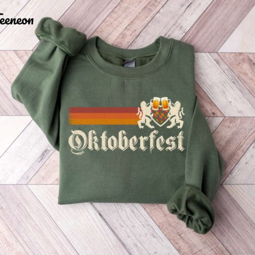 Octoberfest Drinking Team Sweatshirt – Deutschland Oktoberfest Sweater: Beer Drinking Shirt & Fest Costume