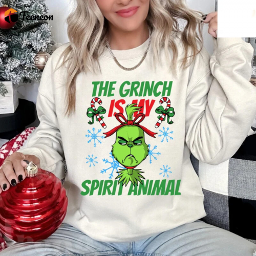 Get Festive with a Retro Grinch Shirt Perfect Holiday Christmas Shirt