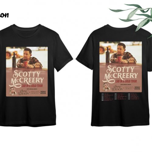 Scotty McCreery The Cab In A Solo Tour Shirt: Must-Have Fan Tee for Scotty McCreery 2024 Concerts!