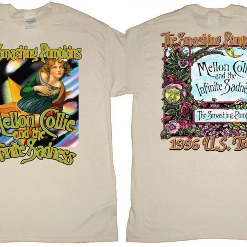 Smashing Pumpkins 90s Melon Collie Tour T-Shirt: Infinite Sadness Concert Tee