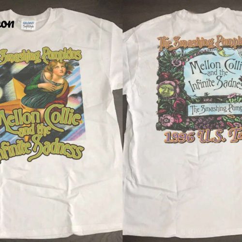 Smashing Pumpkins 90s Melon Collie Tour T-Shirt: Infinite Sadness Concert Tee