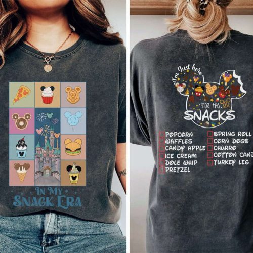 Disney Snacks Era Tour Shirt: Snacking Around the World Epcot & Disney World Tour