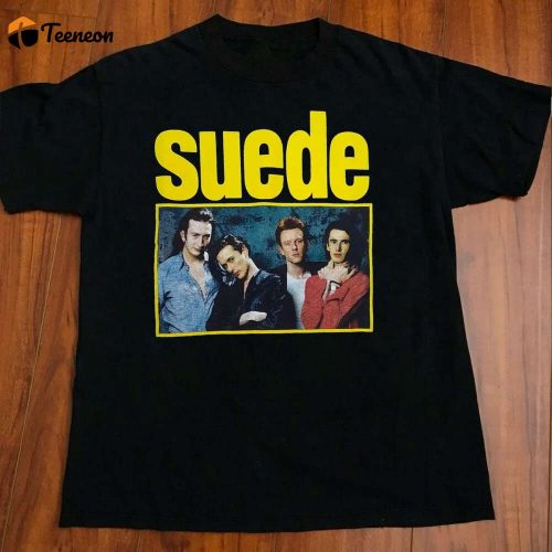 SUEDE Tour 1994-95 T-Shirt: Authentic 90s Rock Band Shirt