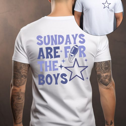 Game Day Dallas Football Sweatshirt – Sundays Are For The Boys! Texas Fall Season Shirt