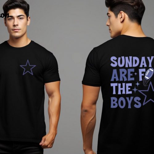 Game Day Dallas Football Sweatshirt – Sundays Are For The Boys! Texas Fall Season Shirt