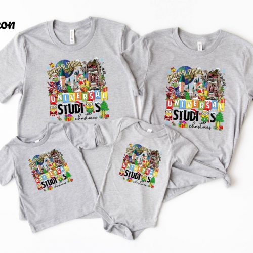 Disney Universal Studios Shirt: Celebrate Family Vacations with Cartoon Characters Perfect Birthday & Disney Gifts