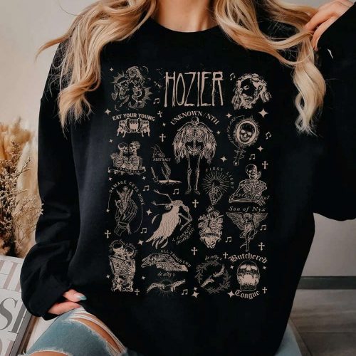 Hozier Tour 2024 T-Shirt: Unreal Unearth & Concert Sweatshirt