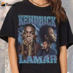 Vintage Bootleg Tee 90s Kendrick Lamar Shirt: Iconic Retro Style for Music Fans