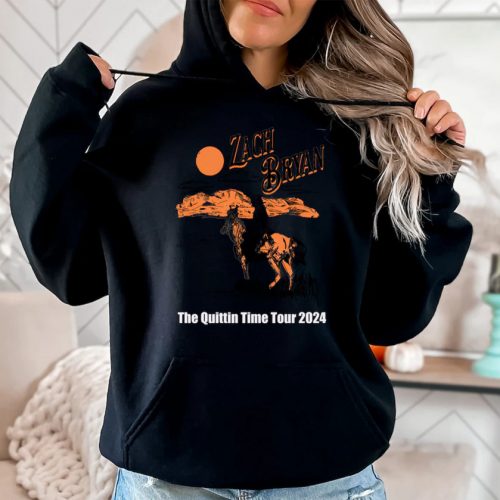 Zach Bryan Quittin Time Tour 2024 Sweatshirt – Country Music Singer Merch & Fan Shirt