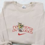 Gift for Men Women in Nike Sneakers x Nike Embroidered Sweatshirt & Custom Hoodie: B Gift for Men Women Family Gifts