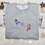 Dragon Ball Goku vs Vegeta Nike Embroidered Sweatshirt – Stylish Hoodie & Shirt