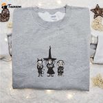 Lock Shock And Barrel Hoodie & Nightmare Before Christmas T-Shirt: B Gift for Men Women Gift Ideas