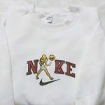 Lola Bunny Spinning Basketball x Nike Embroidered Sweatshirt – Disney Looney Tunes Hoodie & Cartoon Shirt