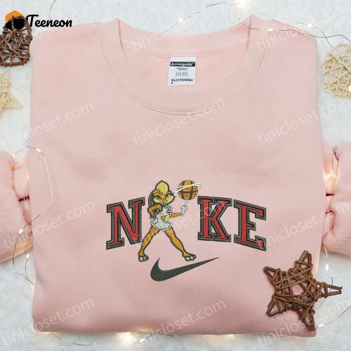 Nike x Minnie Mouse Embroidered Hoodie Disney Characters Sweatshirt Nike Inspired T-shirt