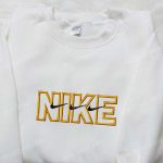 Vintage Retro Nike Swoosh Embroidered Shirt – Nike Inspired B Gift for Men Women Gift for Family